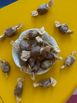 Salted Olive Oil Caramels