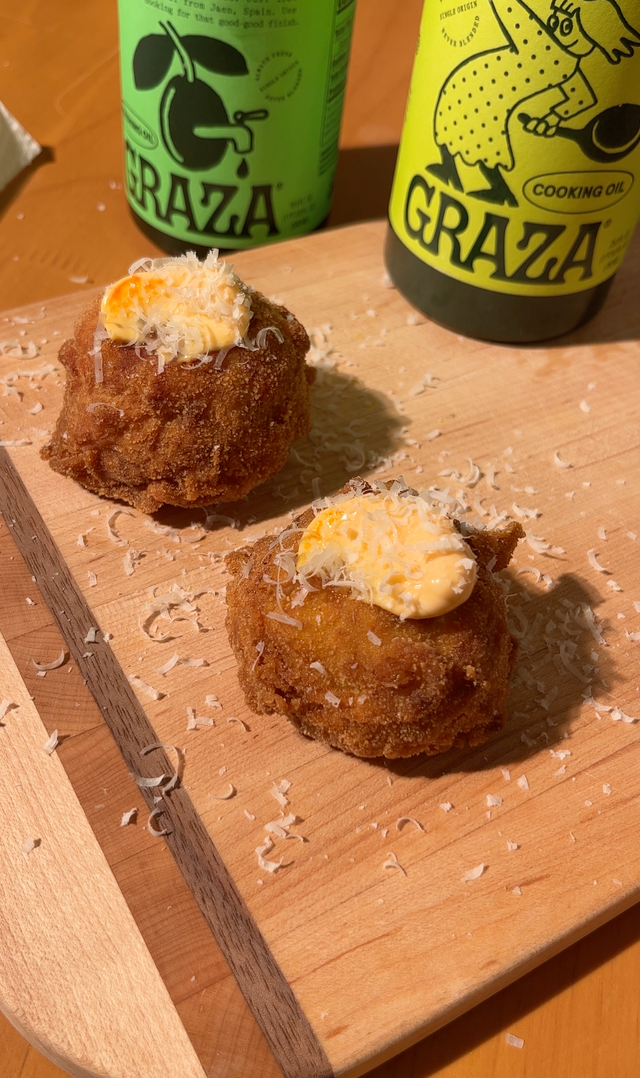 Annie's x Graza: Mac and Cheese Croquettes