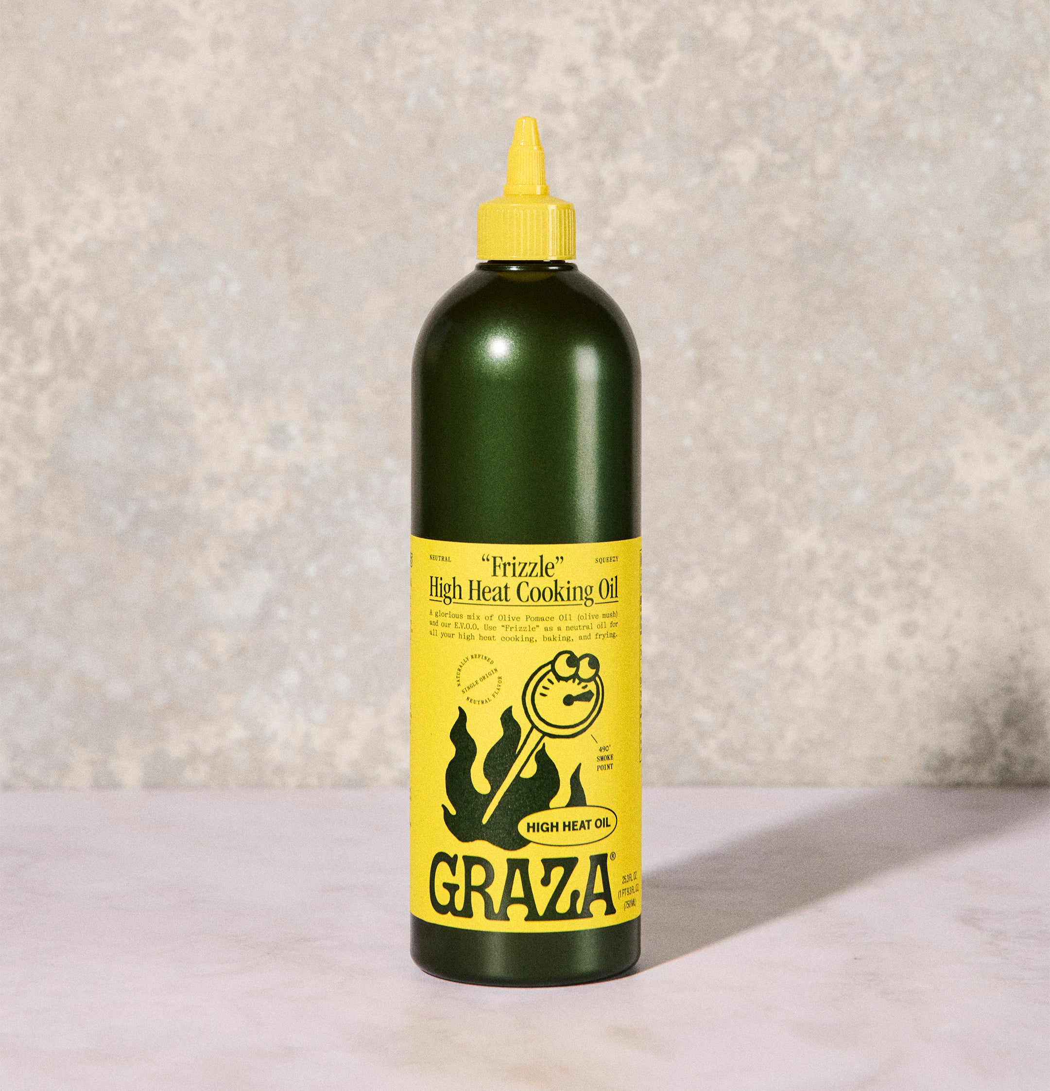 “Frizzle” Squeeze 750ml High Heat Cooking Oil